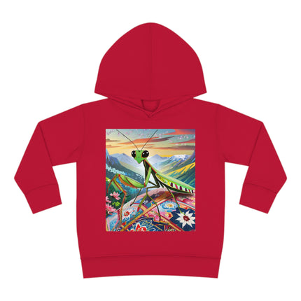 The Joyful Mantis Toddler Pullover Fleece Hoodie