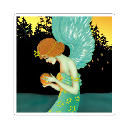 Twilight Angel Kiss-Cut Stickers (4 Sizes)