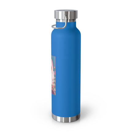 August & Peridot (from the Gem Series) by Sofia Chiostri Copper Vacuum Insulated Bottle, 22oz