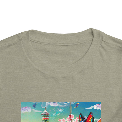Kitsune Carnival Toddler Short Sleeve Tee