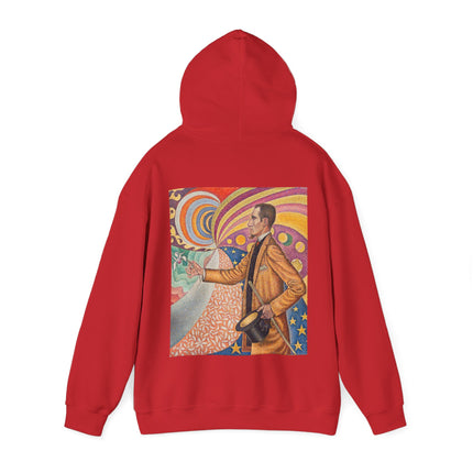 Portrait of Felix Feneon by Paul Signac Heavy Blend™ Hooded Sweatshirt