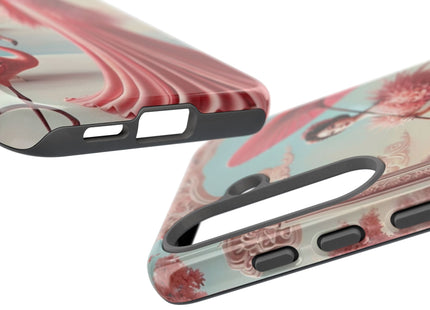 Petals, Porcelain, and Flamingos Phone Cases
