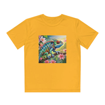 Camouflage Chameleon Youth Competitor Tee