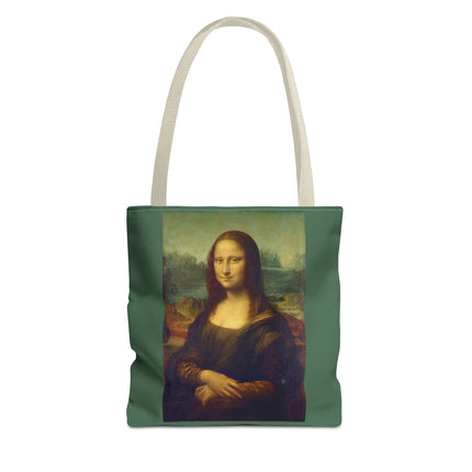 Mona Lisa by Leonardo da Vinci Tote Bag (AOP)