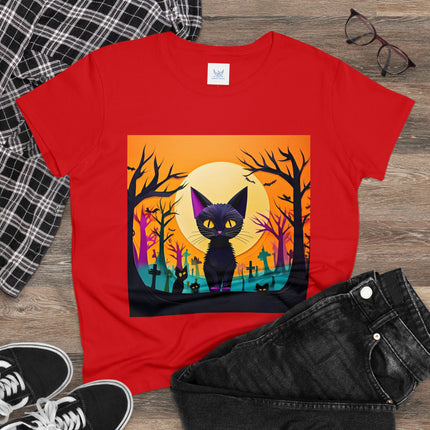 Phantom Parade Women's Midweight Cotton Tee