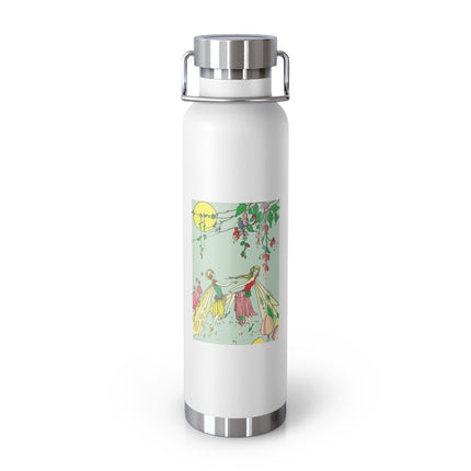 Moonlit Dance of Enchanting Fairies Copper Vacuum Insulated Bottle, 22 oz