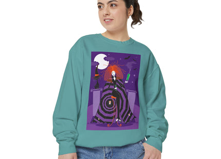 Mystic Elegance Unisex Garment-Dyed Sweatshirt