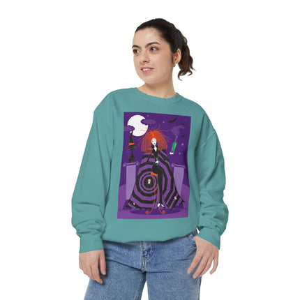 Mystic Elegance Unisex Garment-Dyed Sweatshirt