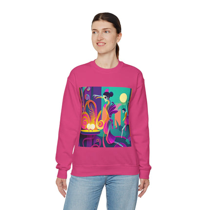 Dance of the Skeleton Ballerinas Unisex Heavy Blend™ Crewneck Sweatshirt