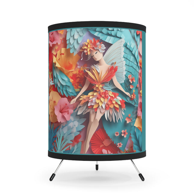 Hibiscus Fairy Tripod Lamp