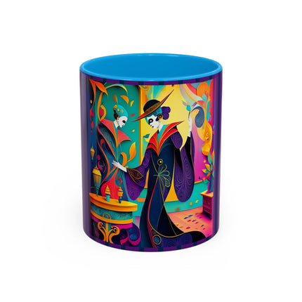 Phantoms of Elegance Colorful Mugs (11oz, 15oz)