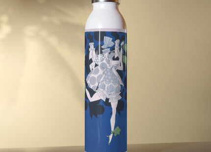 Where is my boy tonight by Ralph Barton Slim Water Bottle