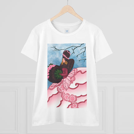 Winter Rose Empress Women's Midweight Cotton Tee