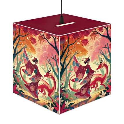 The Dragon Fairy’s Dance Light Cube Lamp