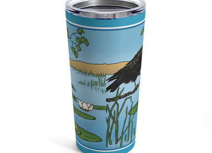 The Crow and the Frog Tumbler 20oz