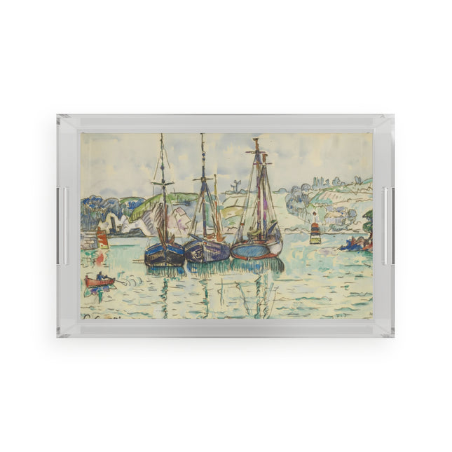 Le Trieux Paul Signac Acrylic Serving Tray
