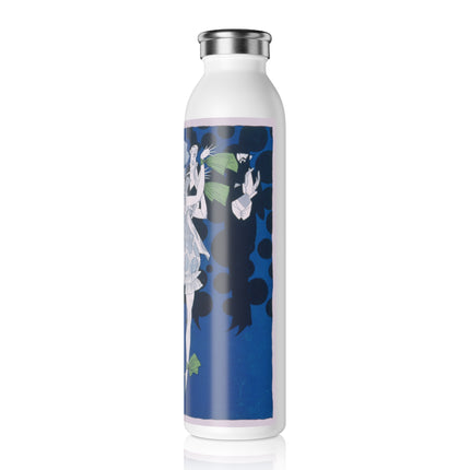 Where is my boy tonight by Ralph Barton Slim Water Bottle
