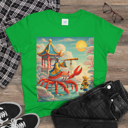 The Celestial Crab Navigator Cotton Tee