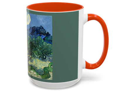 Olive Trees by Vincent Van Gogh Colorful Mugs (11oz, 15oz)