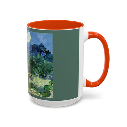 Olive Trees by Vincent Van Gogh Colorful Mugs (11oz, 15oz)