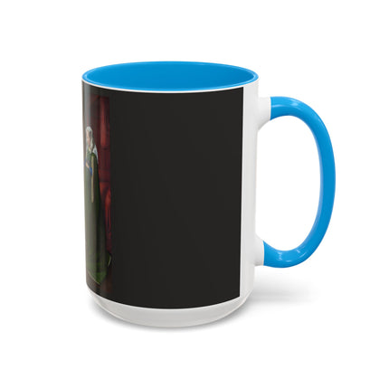 Arnolfini Portrait by Jan Van Eyck Colorful Mugs (11oz, 15oz)