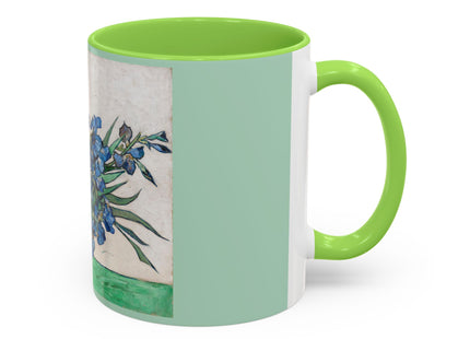 Irises by Vincent Van Gogh Colorful Mugs (11oz, 15oz)