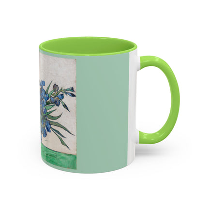 Irises by Vincent Van Gogh Colorful Mugs (11oz, 15oz)