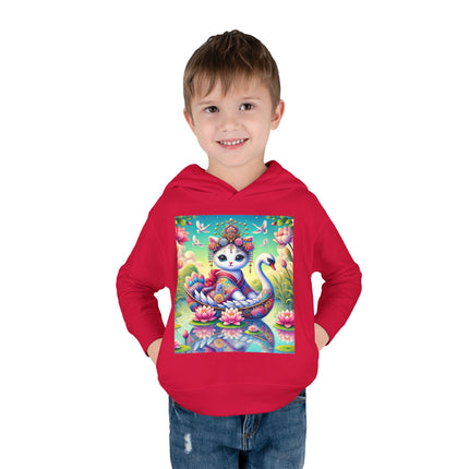Geisha Kitten’s River Voyage Toddler Pullover Fleece Hoodie