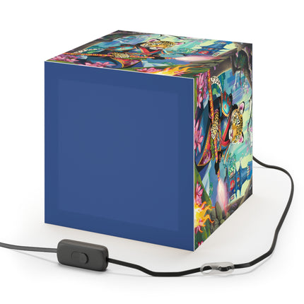 Cyberpunk Leopard Light Cube Lamp