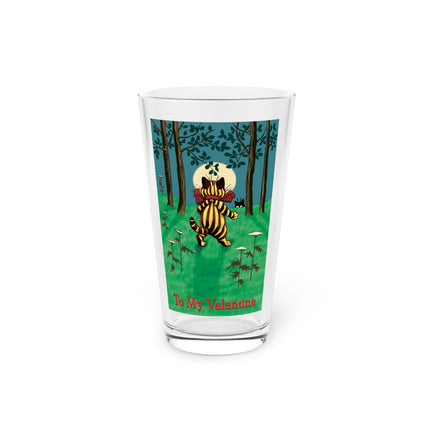 Peekaboo by Louis Wain Glass, 16oz