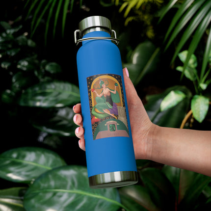 May & Emerald (from the Gem Series) by Sofia Chiostri Copper Vacuum Insulated Bottle, 22oz