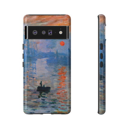 Sunrise by Claude Monet Phone Cases