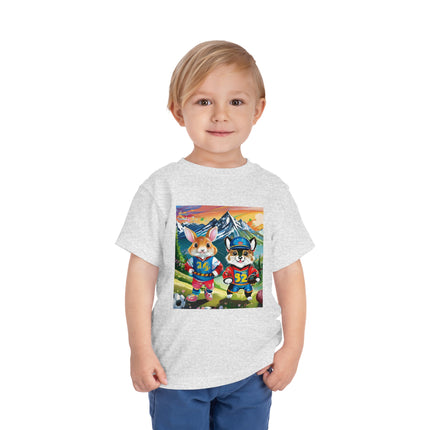 Animal Athletes Toddler Short Sleeve Tee