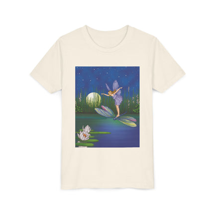 Fairy on a Dragonfly by Ida Rentoul Outhwaite Youth Short Sleeve Tee