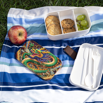 Tibetan Dragon Above Kabuki Stage Bento Lunch Box