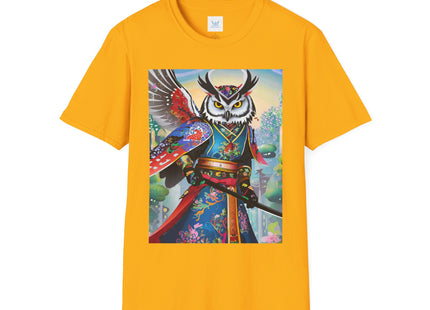 Cyberpunk Samurai Owl Softstyle T-Shirt