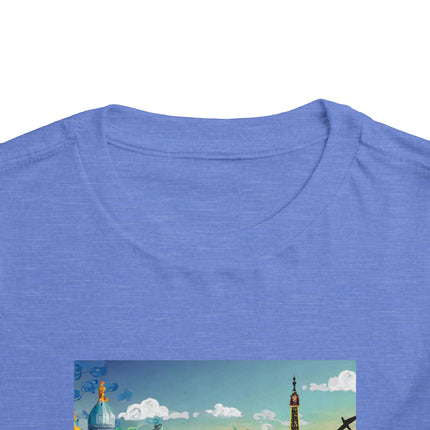 Crab Architect Toddler Short Sleeve Tee