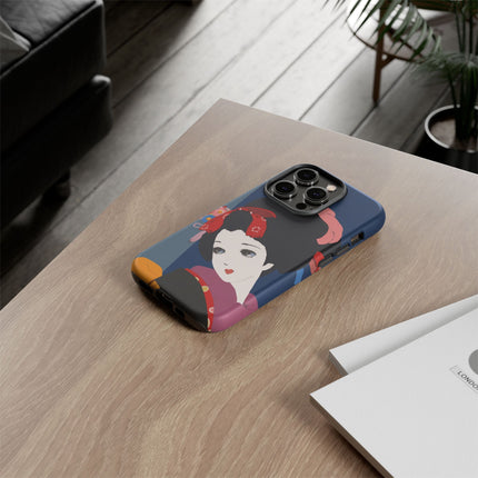 Geisha Portrait Phone Case – Elegant Beauty & Timeless Grace
