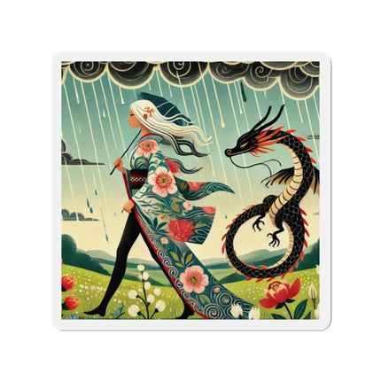 The Dragon Fairy’s Stride Die-Cut Magnets (5 Sizes)