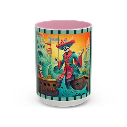 Skeleton Crew of the Misty Seas Colorful Mugs (11oz, 15oz)