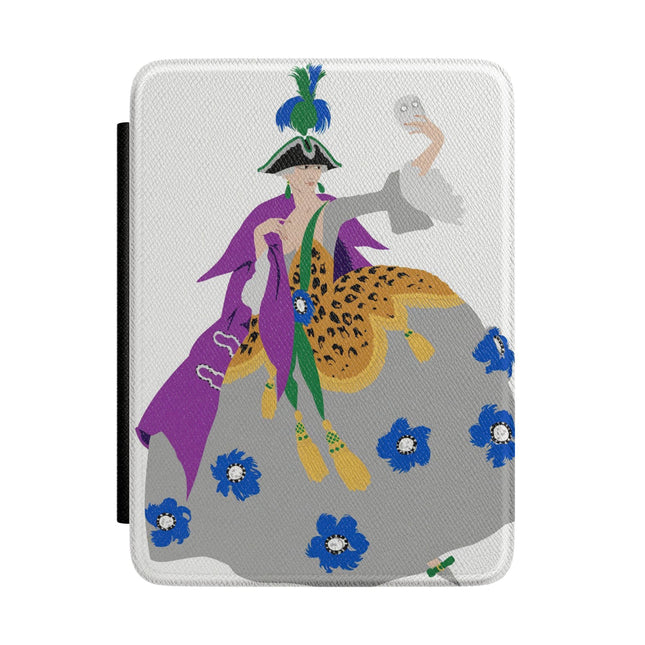 Masquerade Marquise Kindle Case – Art Deco Glamour & Carnival Mystique