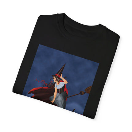 The Enchanted Witch Unisex Garment-Dyed T-shirt