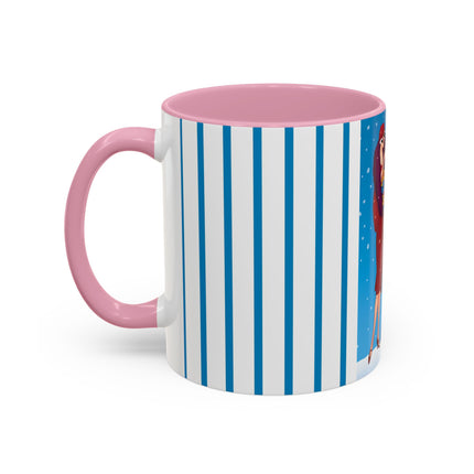 Snowfall & Couture Colorful Mugs (11oz, 15oz)