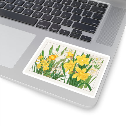 Daffodil by Tanigami Kônan Kiss-Cut Stickers (4 Sizes)