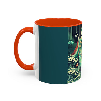 Mermaid Queen Rising from the Deep Colorful Mugs (11oz, 15oz)