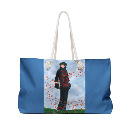 Elegance in Autumn Weekender Bag