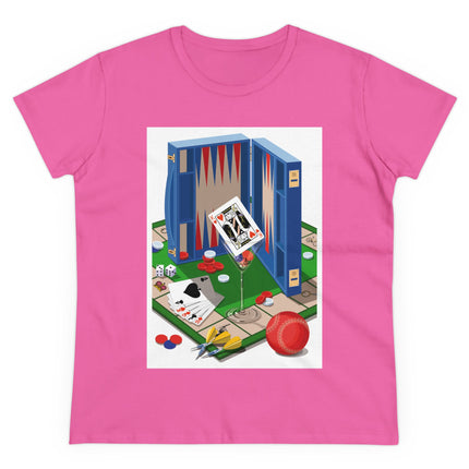 Games Unleashed Women's Midweight Cotton Tee