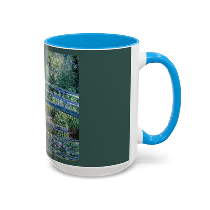 Water Lilies and Japanese Bridge by Claude Monet Colorful Mugs (11oz, 15oz)