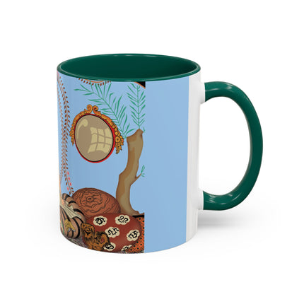 Minuit … ou l’appartement à la mode by George Barbier Colorful Mugs (11oz, 15oz)