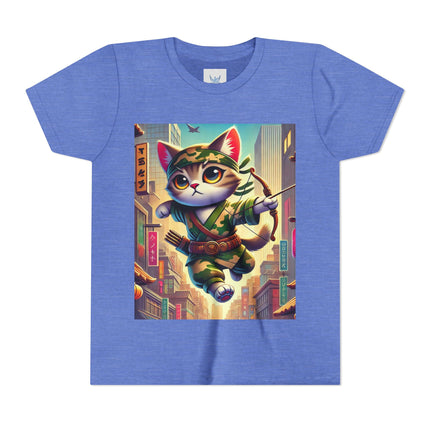 Archer Cat Youth Short Sleeve Tee